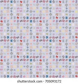 Abstract color seamless pattern for new background.