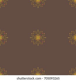 Abstract color seamless pattern for new background.
