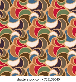 Abstract color seamless pattern for new background.