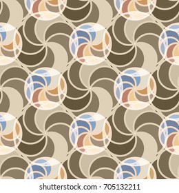 Abstract color seamless pattern for new background.