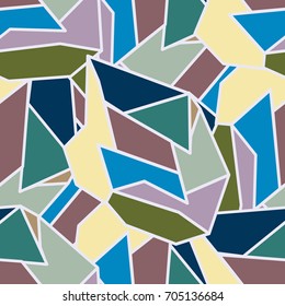 Abstract color seamless pattern for new background.