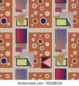Abstract color seamless pattern for new background.