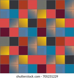 Abstract color seamless pattern for new background.