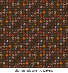 Abstract color seamless pattern for new background.