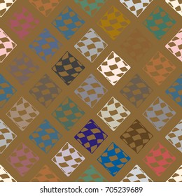 Abstract color seamless pattern for new background.