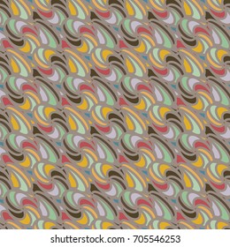 Abstract color seamless pattern for new background.