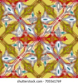 Abstract color seamless pattern for new background.