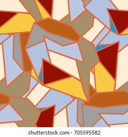 Abstract color seamless pattern for new background.