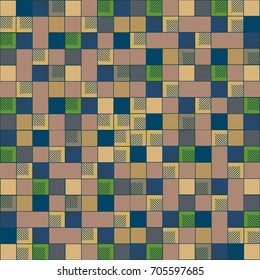 Abstract color seamless pattern for new background.