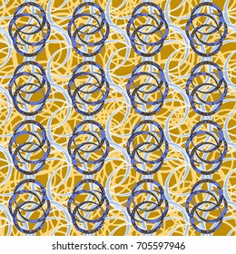 Abstract color seamless pattern for new background.