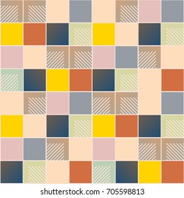 Abstract color seamless pattern for new background.