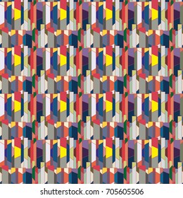Abstract color seamless pattern for new background.