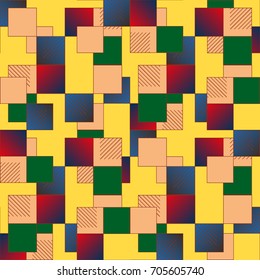 Abstract color seamless pattern for new background.