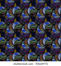 Abstract color seamless pattern for new background.