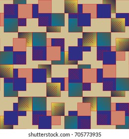 Abstract color seamless pattern for new background.