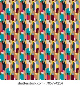 Abstract color seamless pattern for new background.