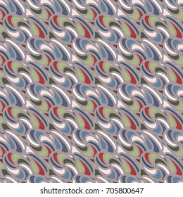 Abstract color seamless pattern for new background.