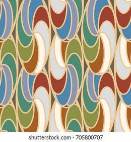 Abstract color seamless pattern for new background.