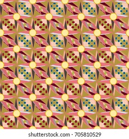 Abstract color seamless pattern for new background.