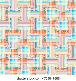 Abstract color seamless pattern for new background.