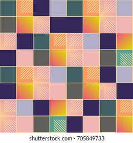 Abstract color seamless pattern for new background.