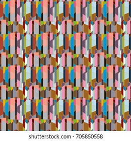 Abstract color seamless pattern for new background.