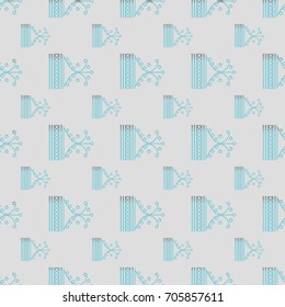 Abstract color seamless pattern for new background.