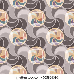 Abstract color seamless pattern for new background.