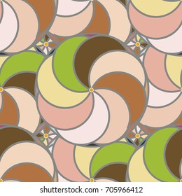 Abstract color seamless pattern for new background.