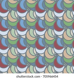Abstract color seamless pattern for new background.