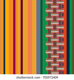 Abstract color seamless pattern for new background.