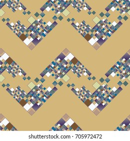 Abstract color seamless pattern for new background.