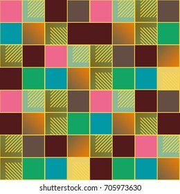 Abstract color seamless pattern for new background.