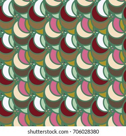 Abstract color seamless pattern for new background.