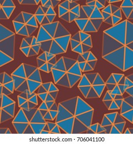 Abstract color seamless pattern for new background.