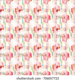 Abstract color seamless pattern for new background.