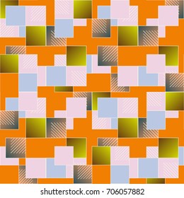 Abstract color seamless pattern for new background.