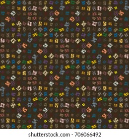 Abstract color seamless pattern for new background.