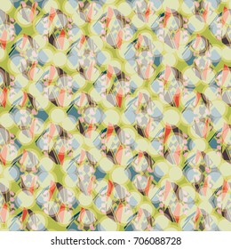 Abstract color seamless pattern for new background.