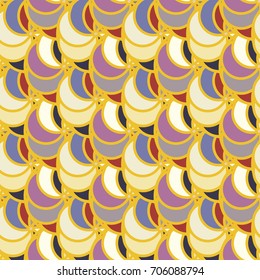 Abstract color seamless pattern for new background.
