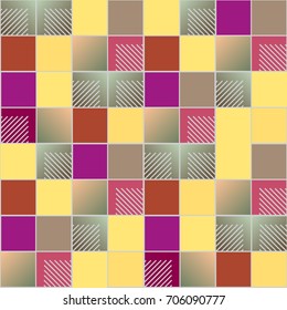 Abstract color seamless pattern for new background.