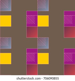 Abstract color seamless pattern for new background.