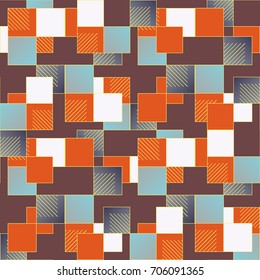 Abstract color seamless pattern for new background.