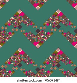 Abstract color seamless pattern for new background.
