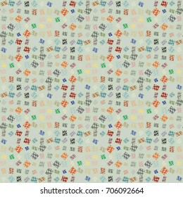 Abstract color seamless pattern for new background.