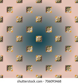 Abstract color seamless pattern for new background.