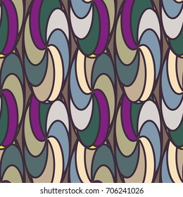 Abstract color seamless pattern for new background.
