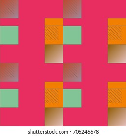 Abstract color seamless pattern for new background.