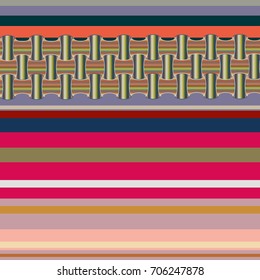 Abstract color seamless pattern for new background.