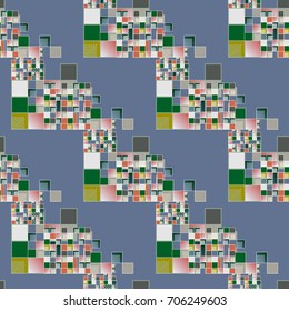 Abstract color seamless pattern for new background.
